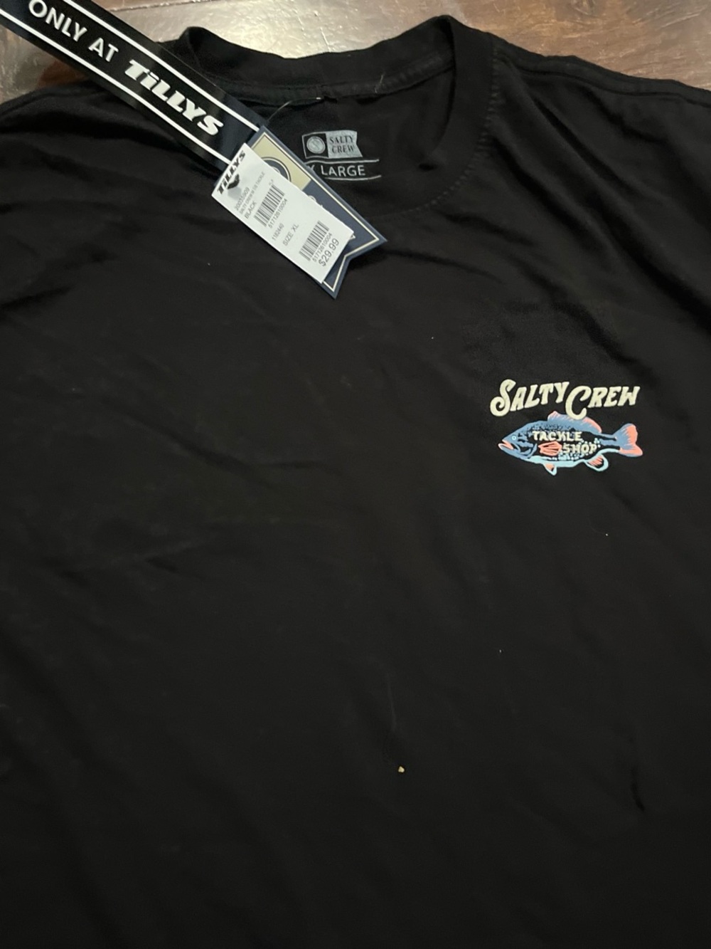 Salt Crew Black Tackle Shop Graphic Tee - Picture 3 of 3